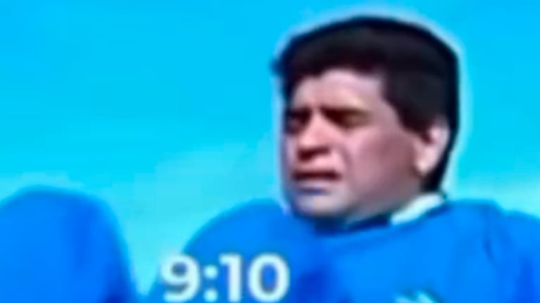 Una futbolista imitó a Maradona y se viralizó