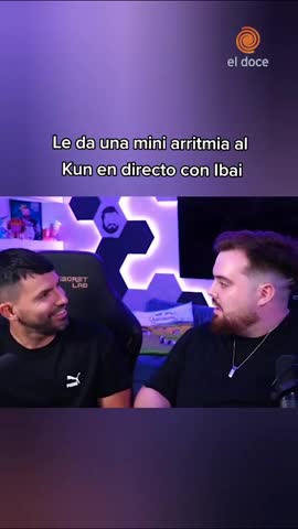 El preocupante momento del Kun en un stream