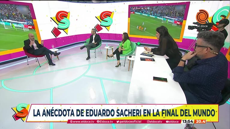 Sacheri y su fanatismo por el fútbol