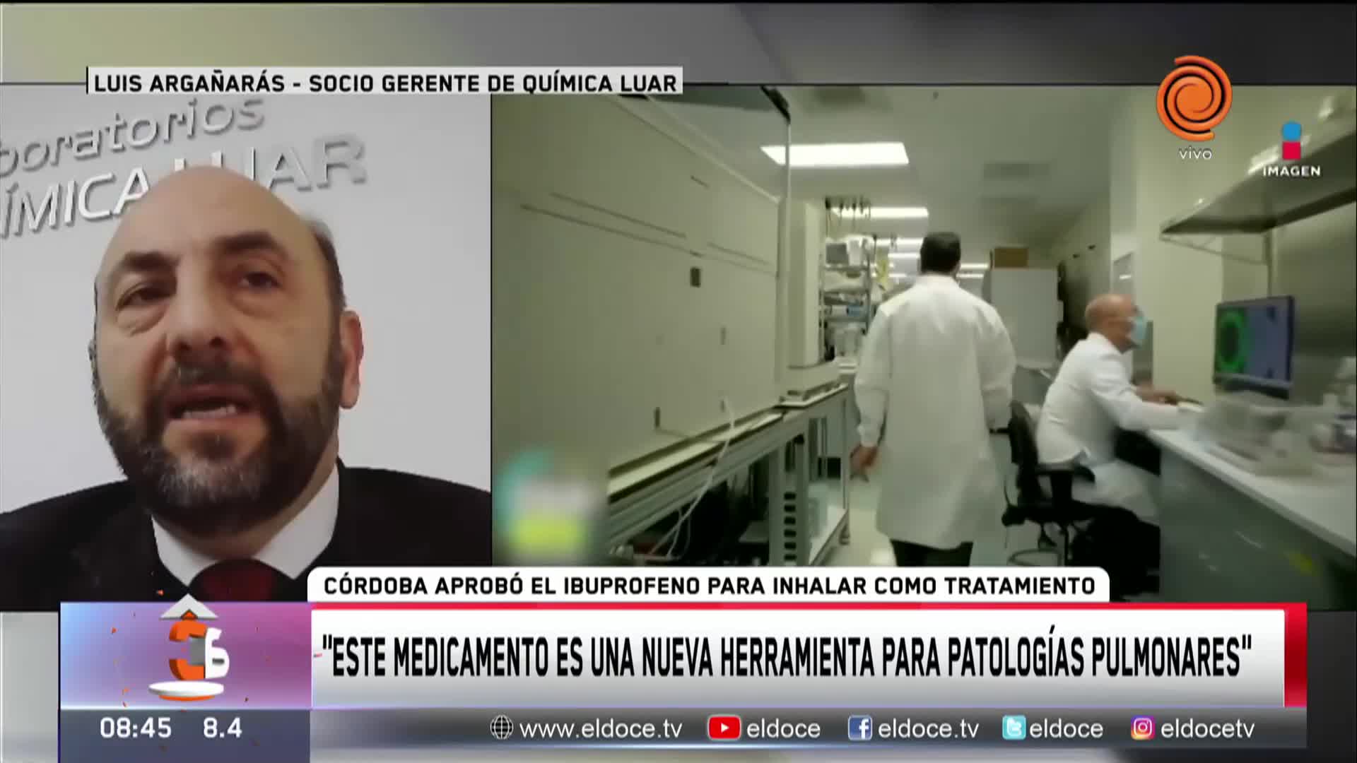 El ibuprofeno para inhalar fue aprobado para tratar enfermedades respiratorias