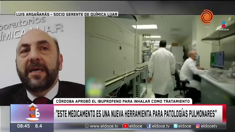 El ibuprofeno para inhalar fue aprobado para tratar enfermedades respiratorias