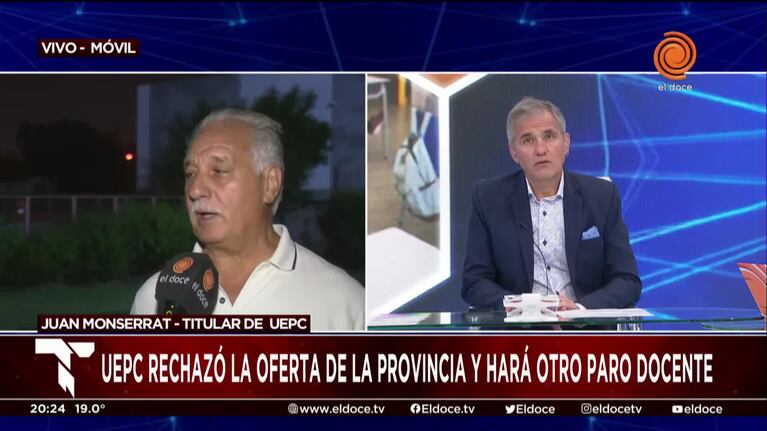 Uepc explicó las razones del paro docente anunciado para el viernes