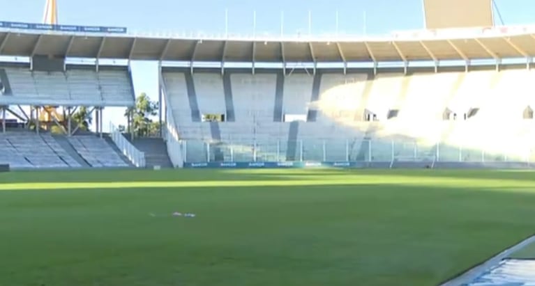 Así está el Kempes el día antes del Talleres-Belgrano: el recorrido por la cancha