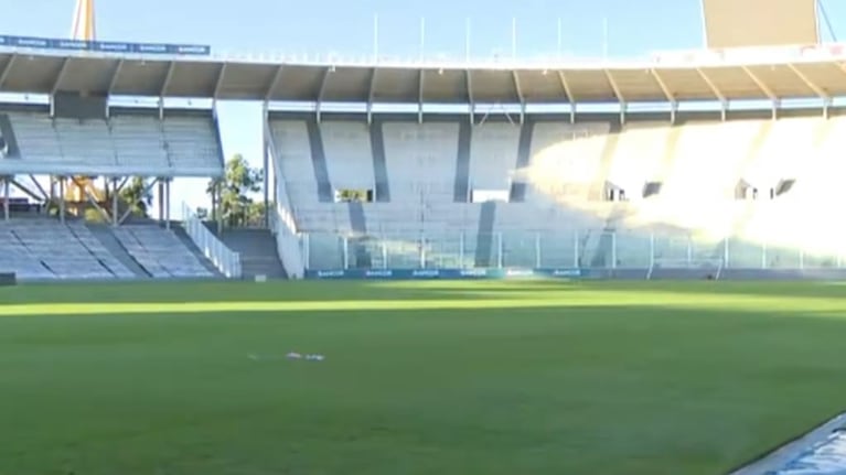 Así está el Kempes el día antes del Talleres-Belgrano: el recorrido por la cancha