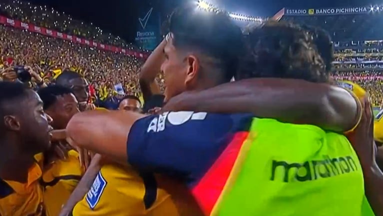 El gol de penal de Enner Valencia y el 1 a 0 de Ecuador ante Argentina