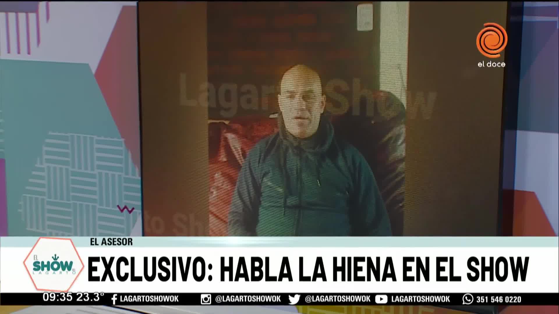 Qué dijo la Hiena Barrios tras el ataque