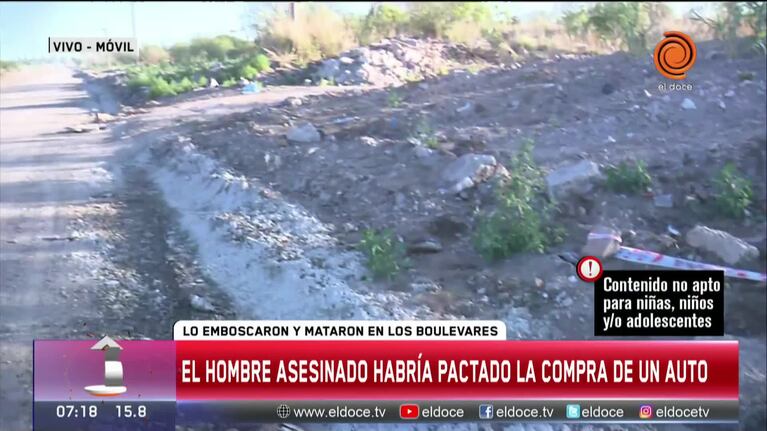 Asesinaron a balazos a un hombre en barrio Los Boulevares