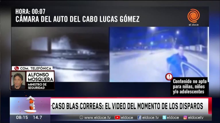 Juicio por Blas: el pedido del ministro de Seguridad de Córdoba
