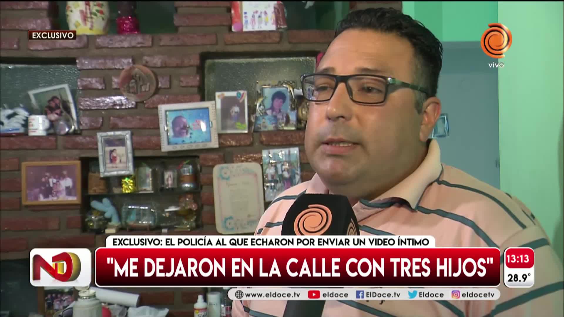 "El pecado es ser hermano del ex jefe de Policía"