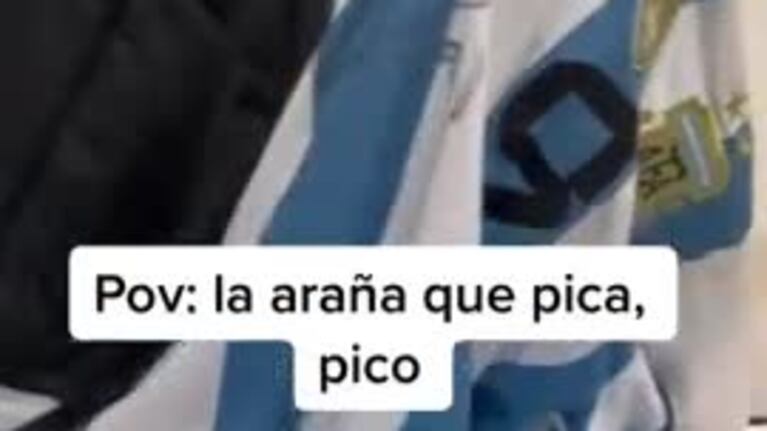 La sorpresa para una fanática de Julián Álvarez