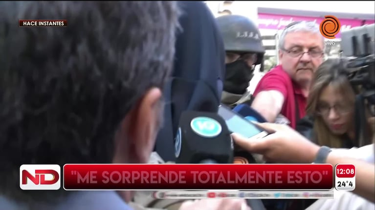 Gustavo Arce habló tras la detención