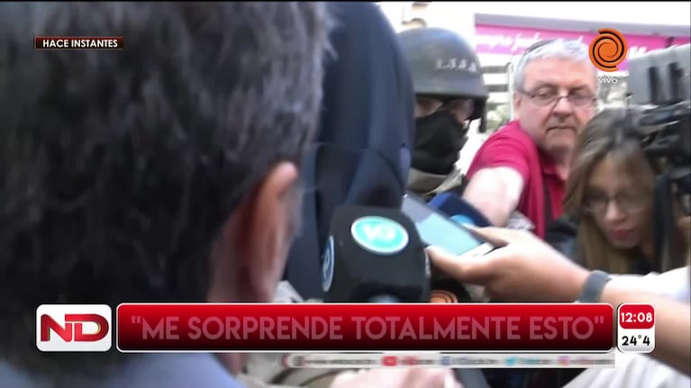 Gustavo Arce habló tras la detención