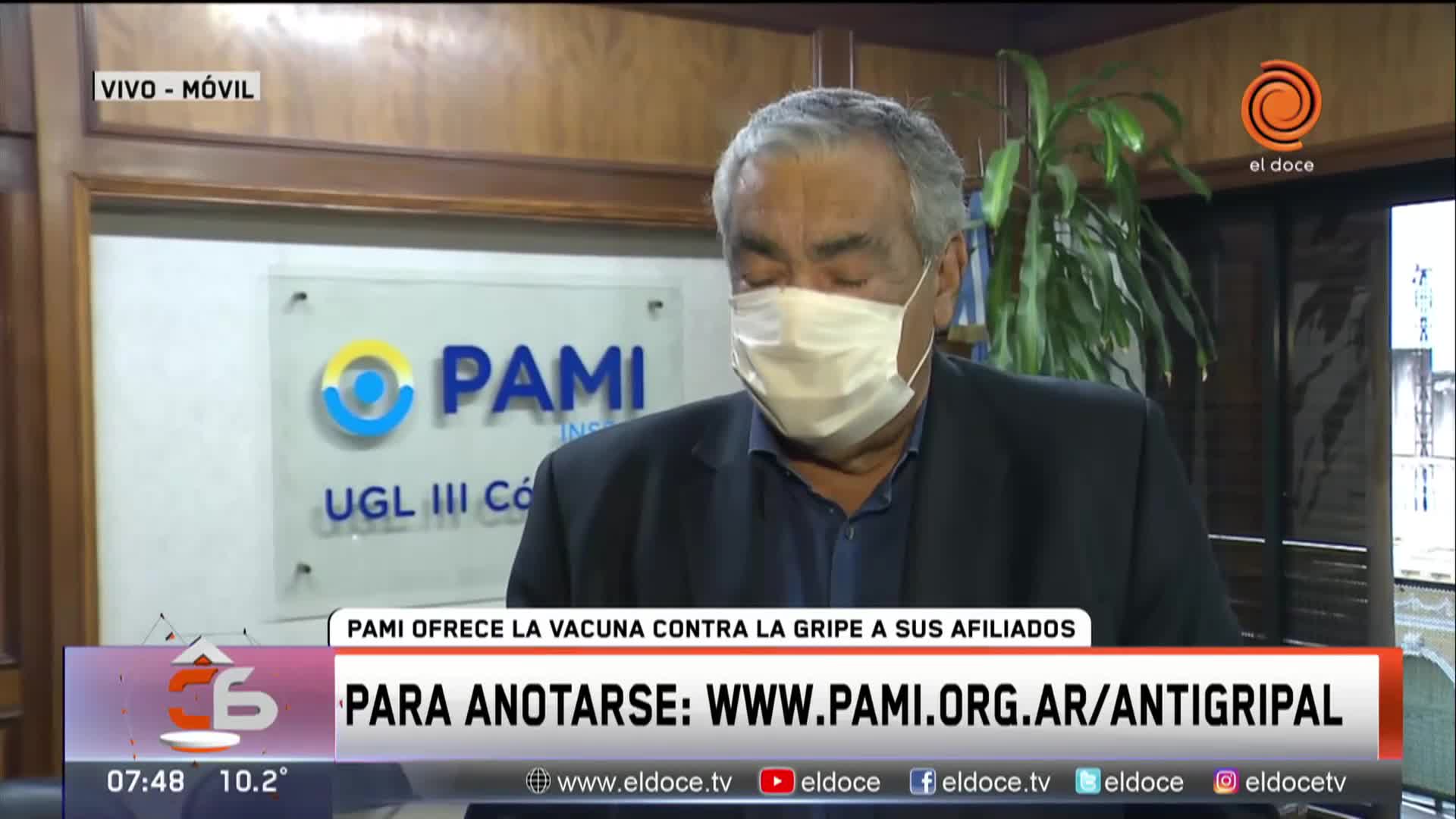 Vacunación antigripal del PAMI: cómo anotarse