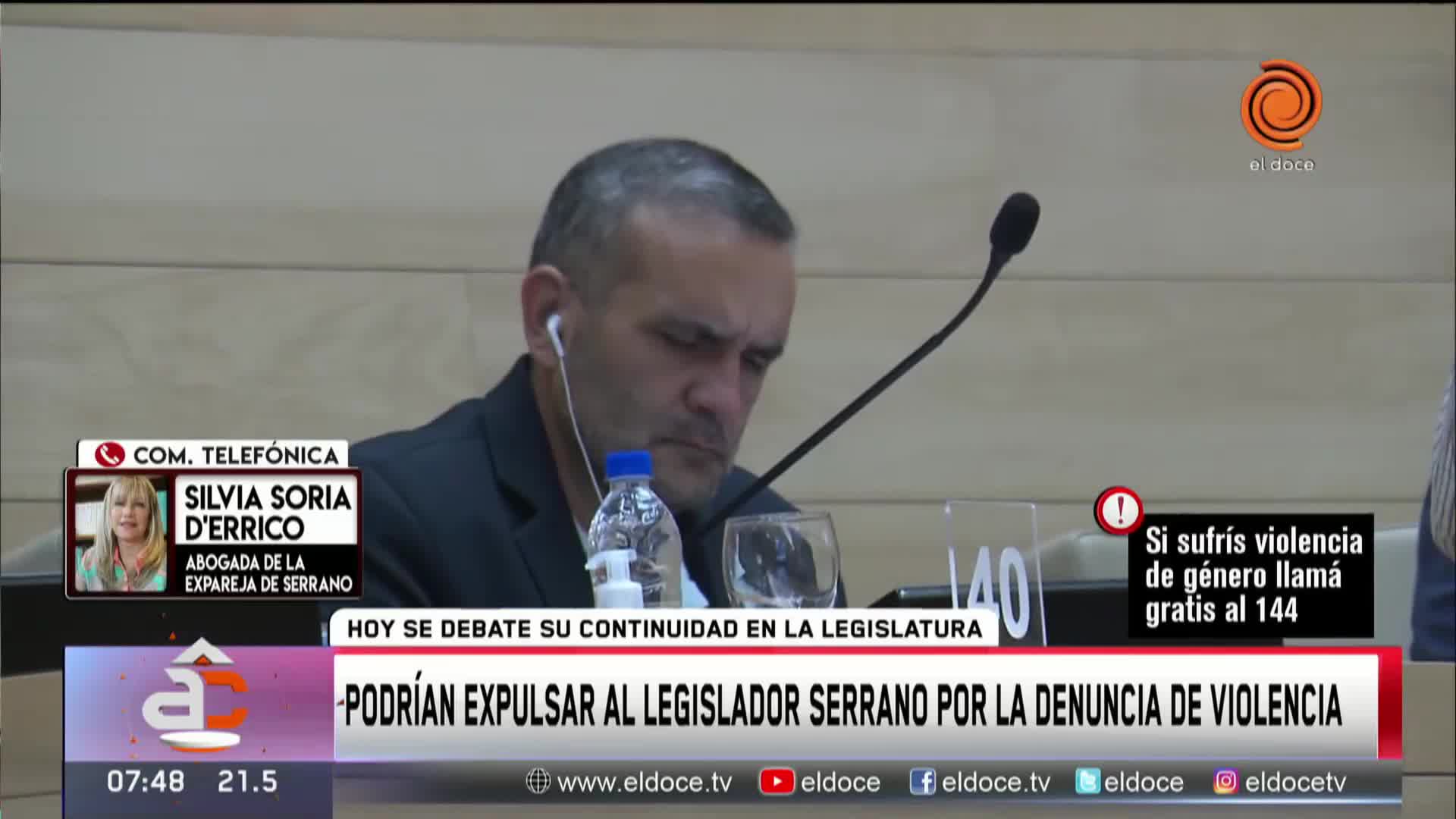 Los hijos del legislador denunciado por violencia negaron una carta que lo defendía