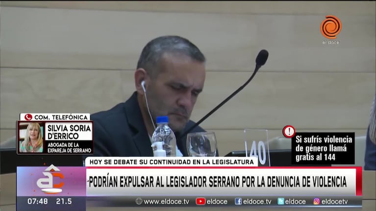 Los hijos del legislador denunciado por violencia negaron una carta que lo defendía