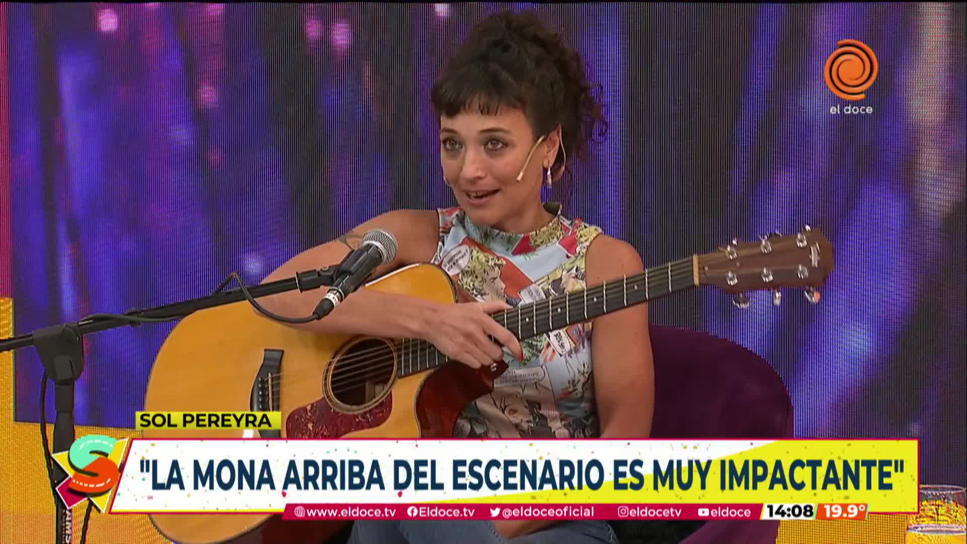 Sol Pereyra confesó ser fan de La Mona Jiménez