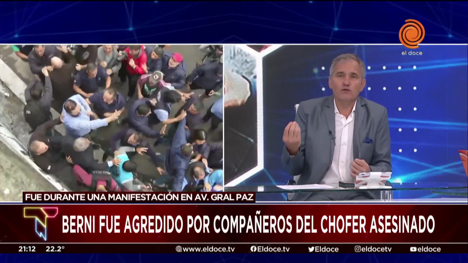 Jorge Cuadrado sobre la agresión a Berni