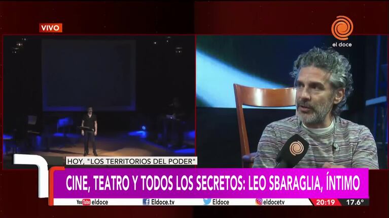 Leo Sbaraglia íntimo: "Fue muy importante trabajar con Almodóvar"
