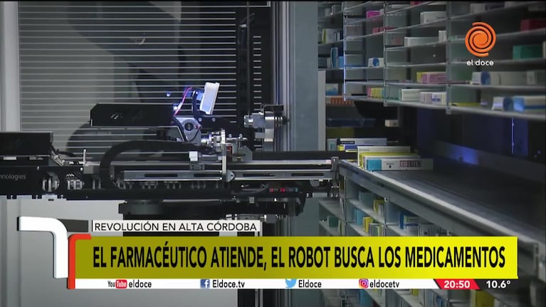 El robot farmacéutico de Alta Córdoba 