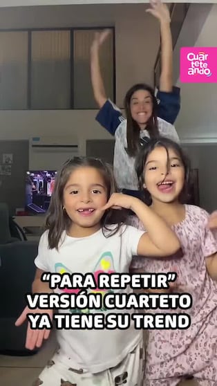El trend de "Para repetir" de Euge Quevedo y sus niñas