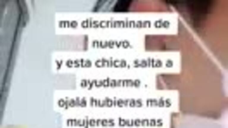 Denuncia de discriminación en un trolebús