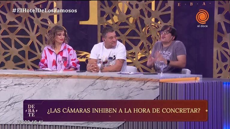 El cocinero Santiago dejó en shock al debate del Hotel de los Famosos