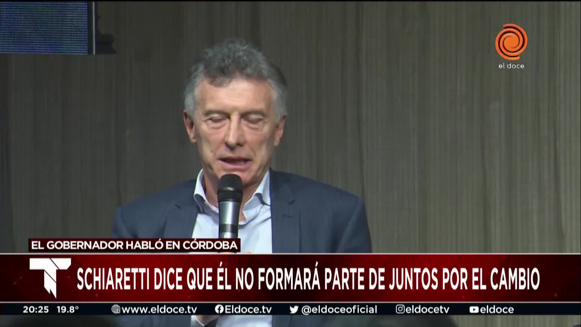 Schiaretti explicó cómo es el "gobierno de unidad nacional" que pretende formar