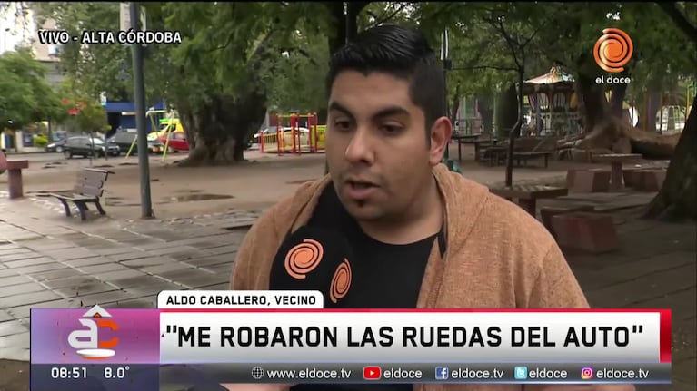 Los ladrones desarman los autos en las calles de Alta Córdoba
