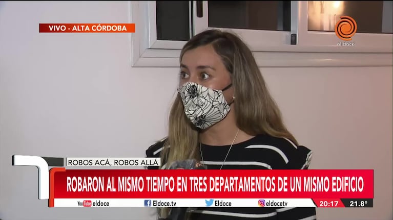 Alta Córdoba: robaron en tres departamentos de un edificio