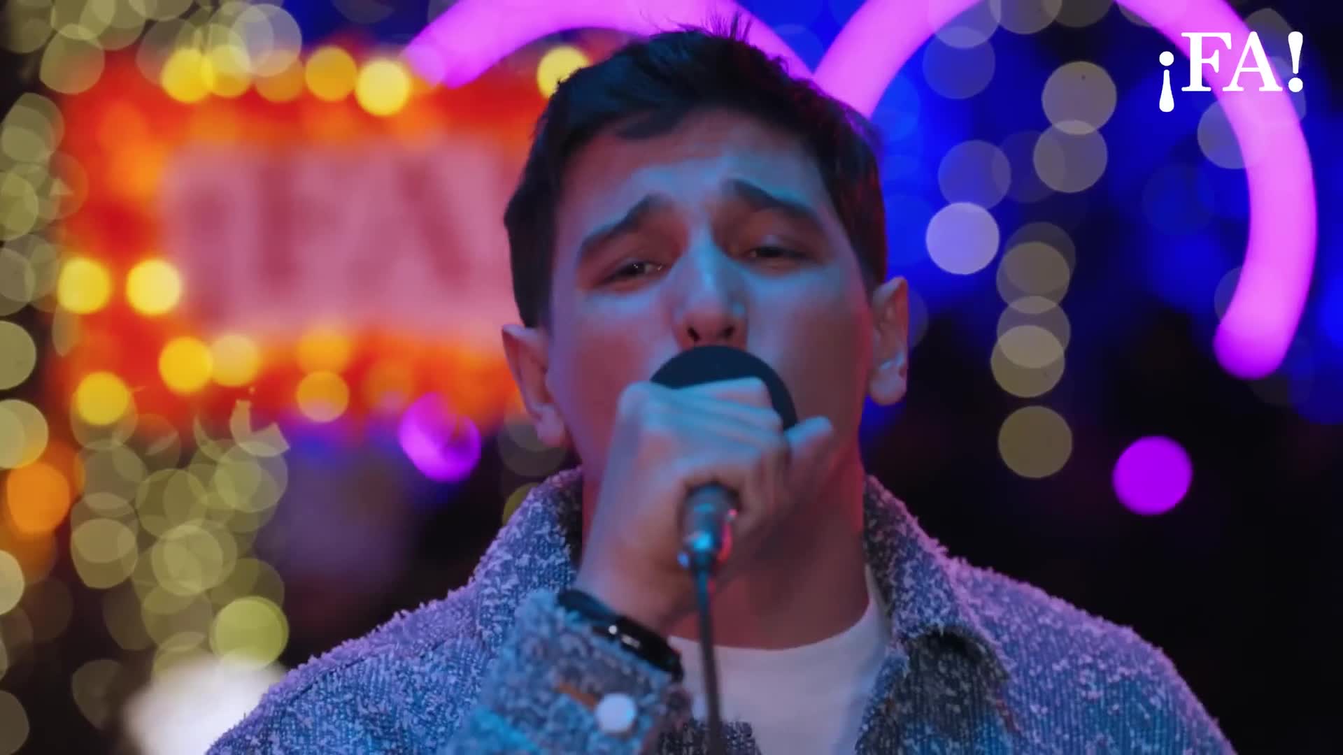 Chino Herrera interpetó "Mujer Amante" con Mex Urtizberea en las Sesiones Fa