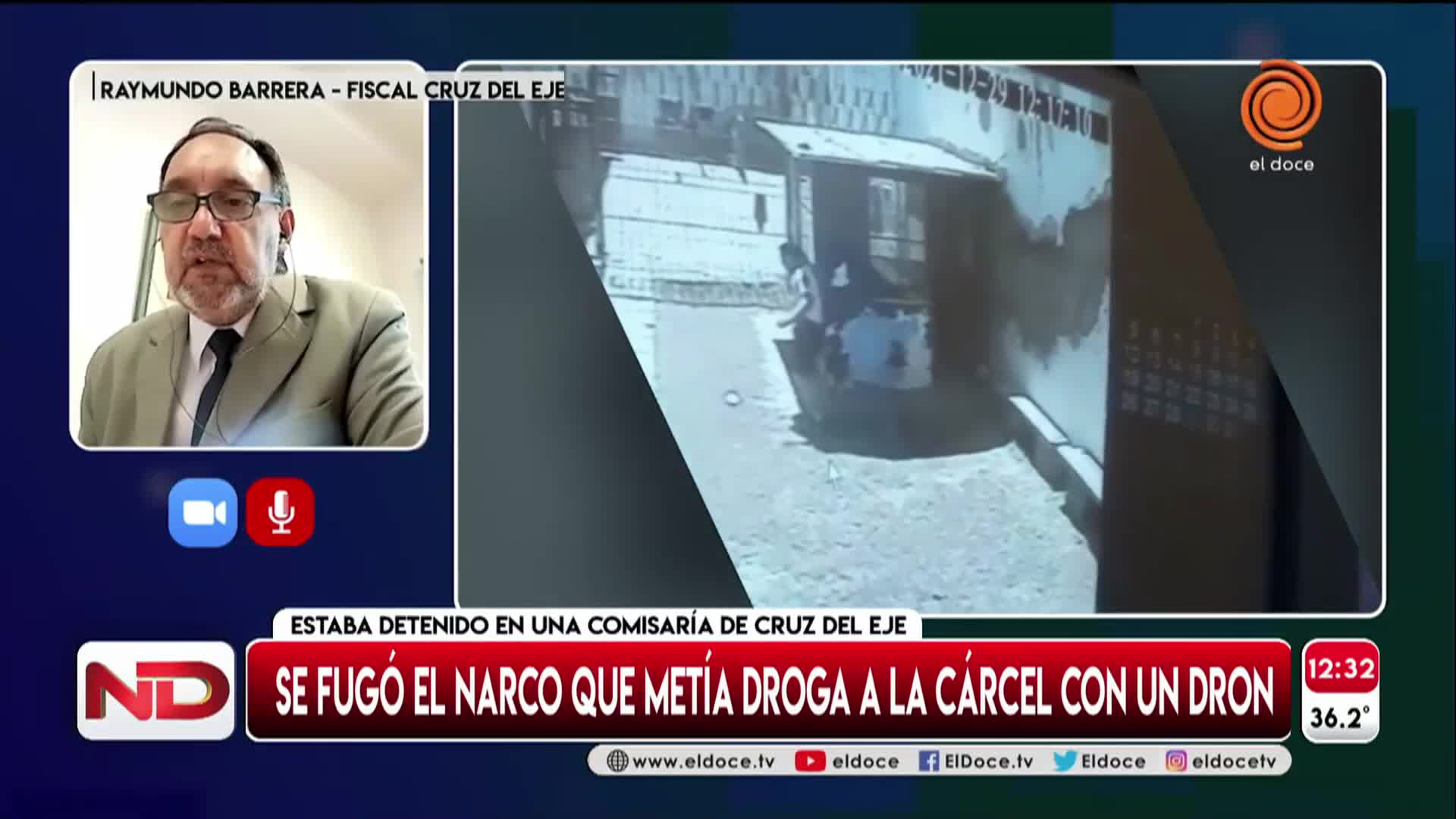 Aún no encuentran al narco que metía droga en la cárcel con un drone