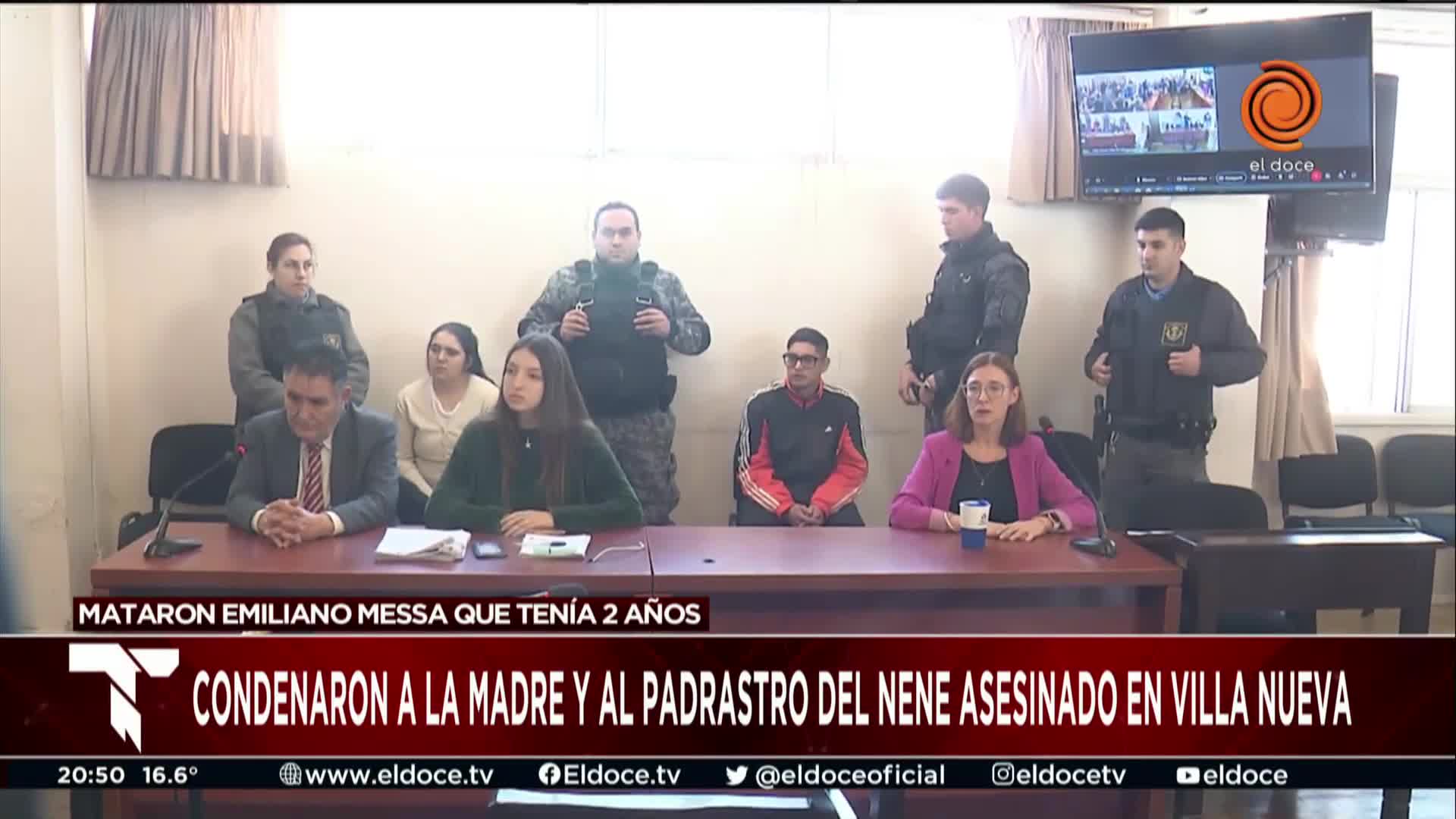 El cruce entre familiares tras la sentencia por el crimen de Emiliano