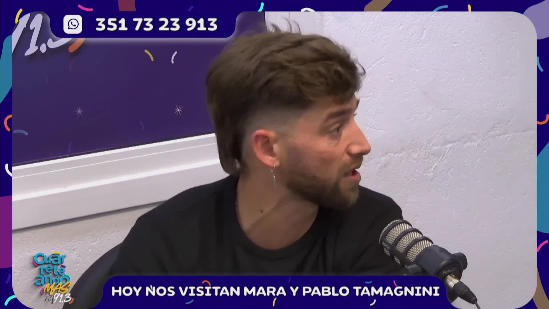 Pablo Tamagnini habló sobre los covers en el cuarteto