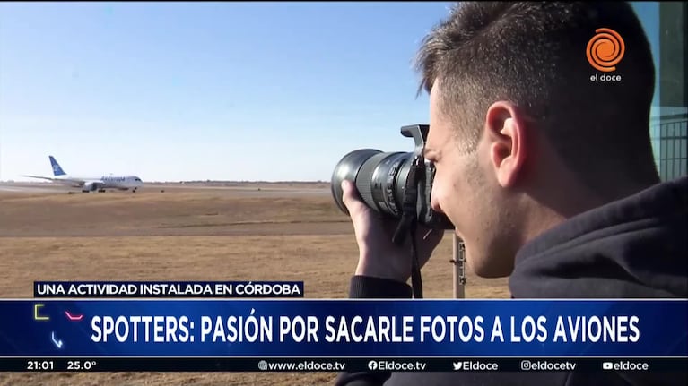 Spotters: el desafío y pasión de sacarle fotos a los aviones 