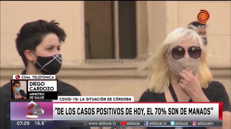 Vacunación a niños: el ministro Cardozo marcó que "no genera daños"