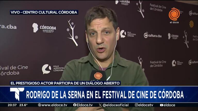 Rodrigo De la Serna: "Estoy harto del cine porteño"