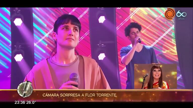 La cámara oculta a Flor Torrente en el Cantando 2020