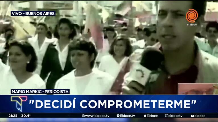 Mario Markic reveló qué lo llevó a pasar del periodismo a la política