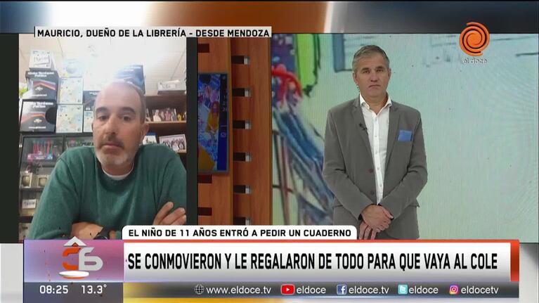 Viral: un niño pidió útiles escolares y conmovió a un comerciante mendocino