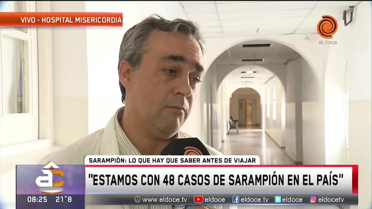 Vacunación contra la fiebre amarilla y el sarampión 