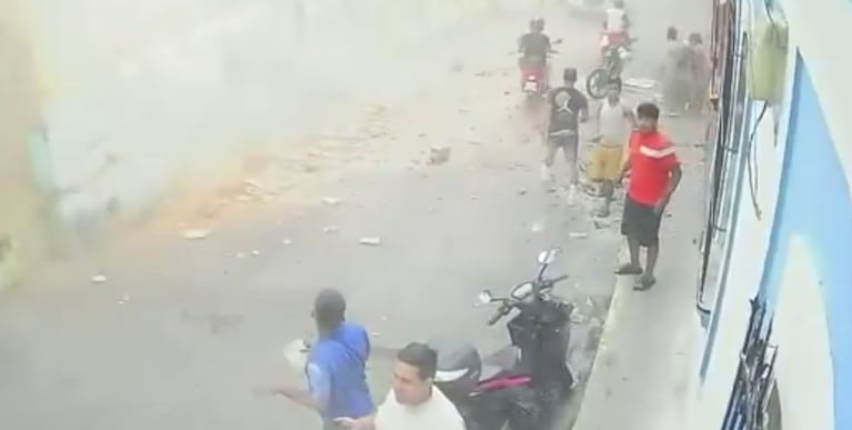 Impactante: una cámara captó cómo fue el comienzo del terremoto en Venezuela 