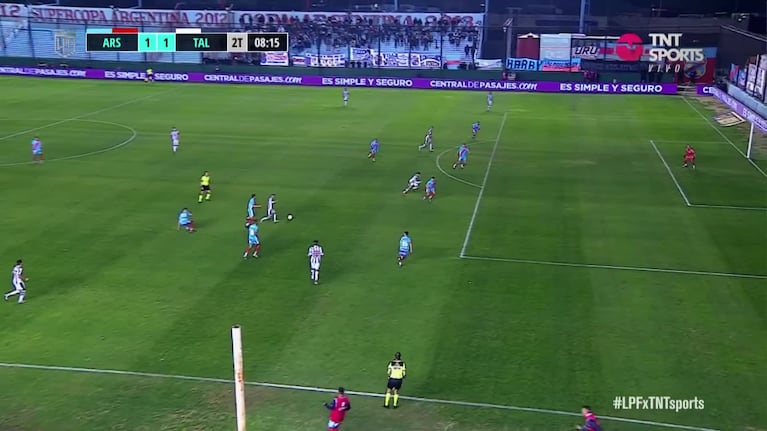 Con un "blooper", Talleres se puso 1 a 1