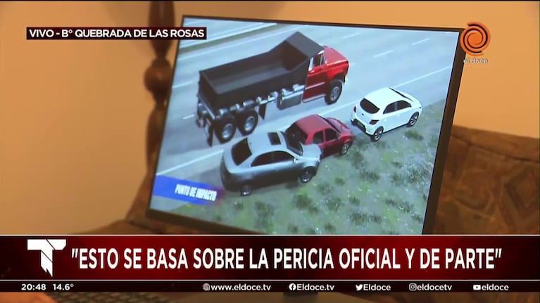 Una perito detalló la reconstrucción virtual de la tragedia de Circunvalación