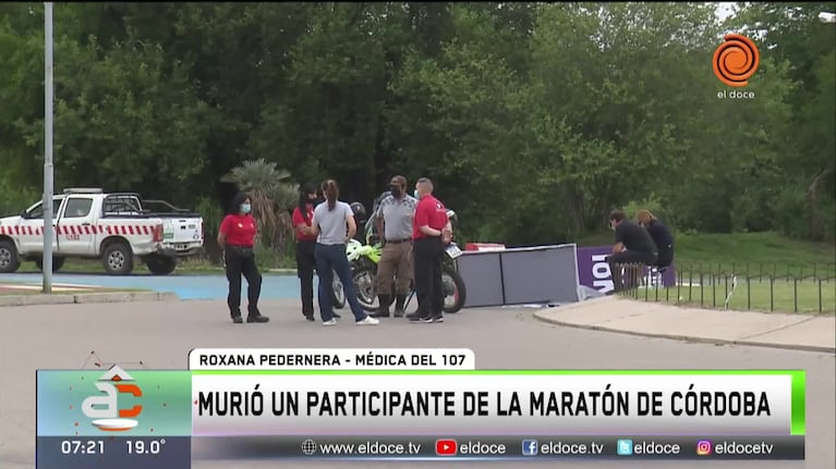 La muerte del participante en la maratón: le hicieron reanimación durante 45 minutos