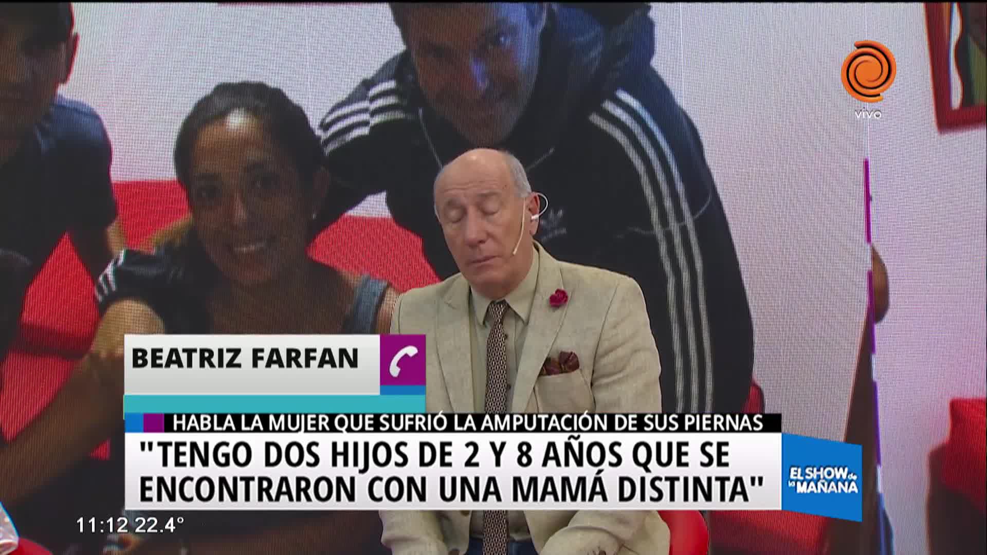 “Me cambió la vida por completo” dijo Beatriz Farfán