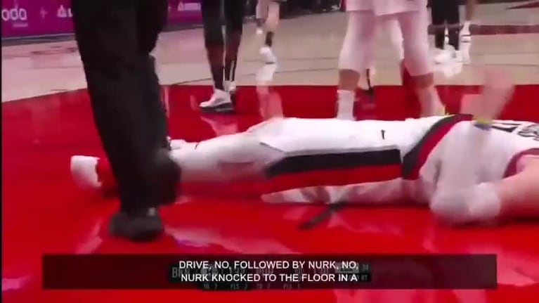La escalofriante fractura en la NBA