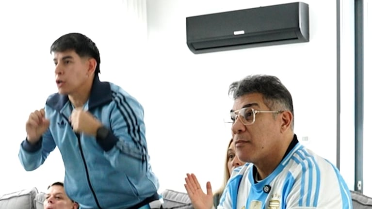 La euforia de La Pepa por el doblete de Messi