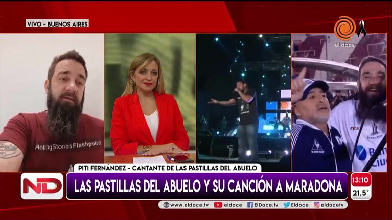 Piti Fernández y el emotivo recuerdo tras la muerte de Maradona