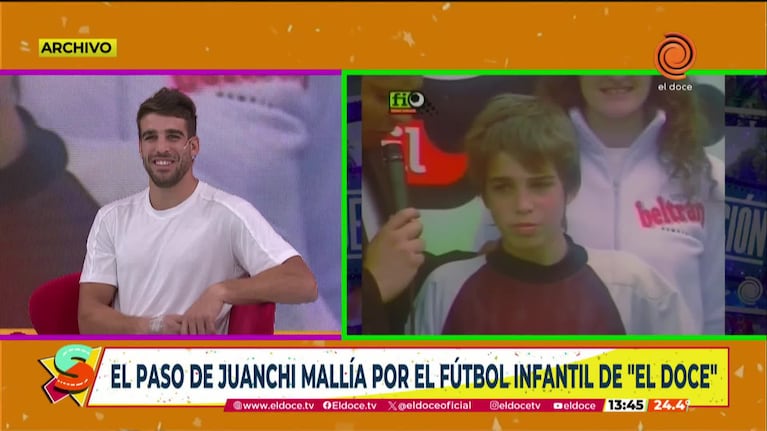 El recuerdo de Juanchi Mallía en Fútbol Infantil