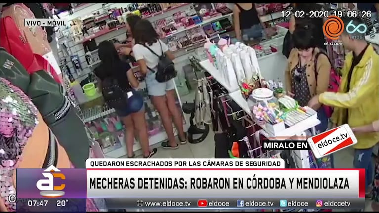 El raid de las mecheras: robaron en Córdoba y siguieron por Mendiolaza
